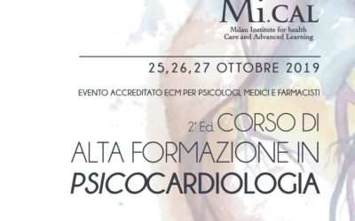 Corso di Alta Formazione in Psicocardiologia – 25,26,27 ottobre 2019