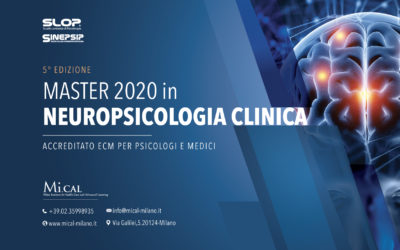 Master 2020 in Neuropsicologia Clinica – Milano – 14 marzo 2020