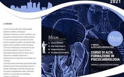 Corso di alta formazione in psicocardiologia (3°ed.). 14,15,16 maggio 2021
